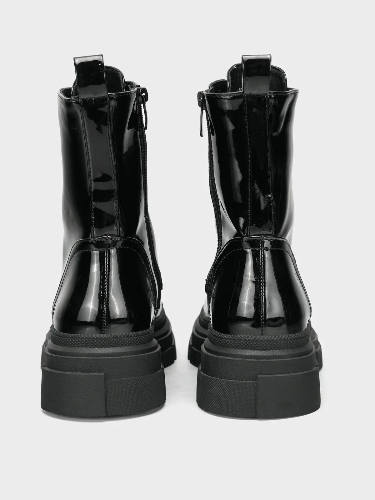 Womens "CEPOS"Laced Up Round Toe Boots - Image 3