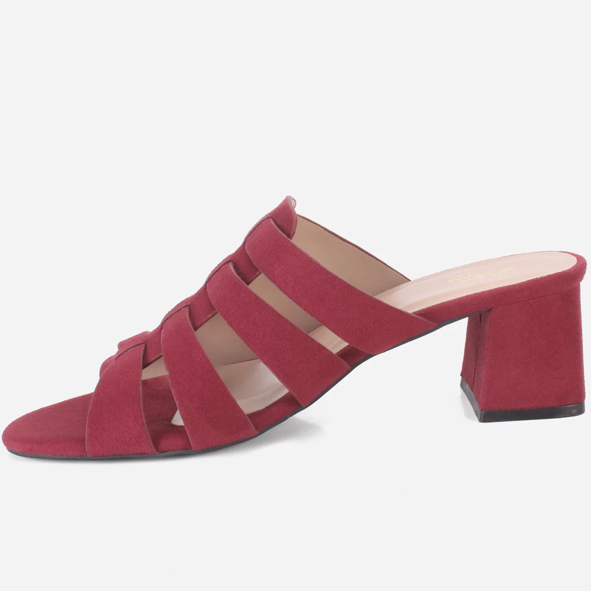 Womens "CHANTRIA" Open Toe Block Heel Sandals - Image 3