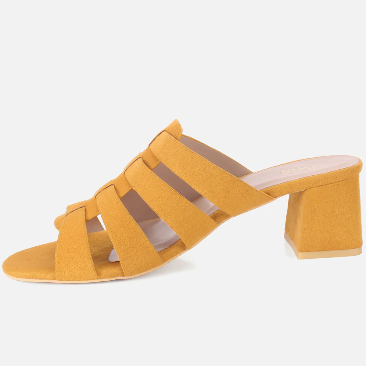 Womens "CHANTRIA" Open Toe Block Heel Sandals - Image 3