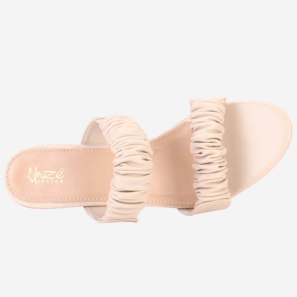 Womens "CLAUDIA" Stiletto Heeled Slip on Sandals - Image 4