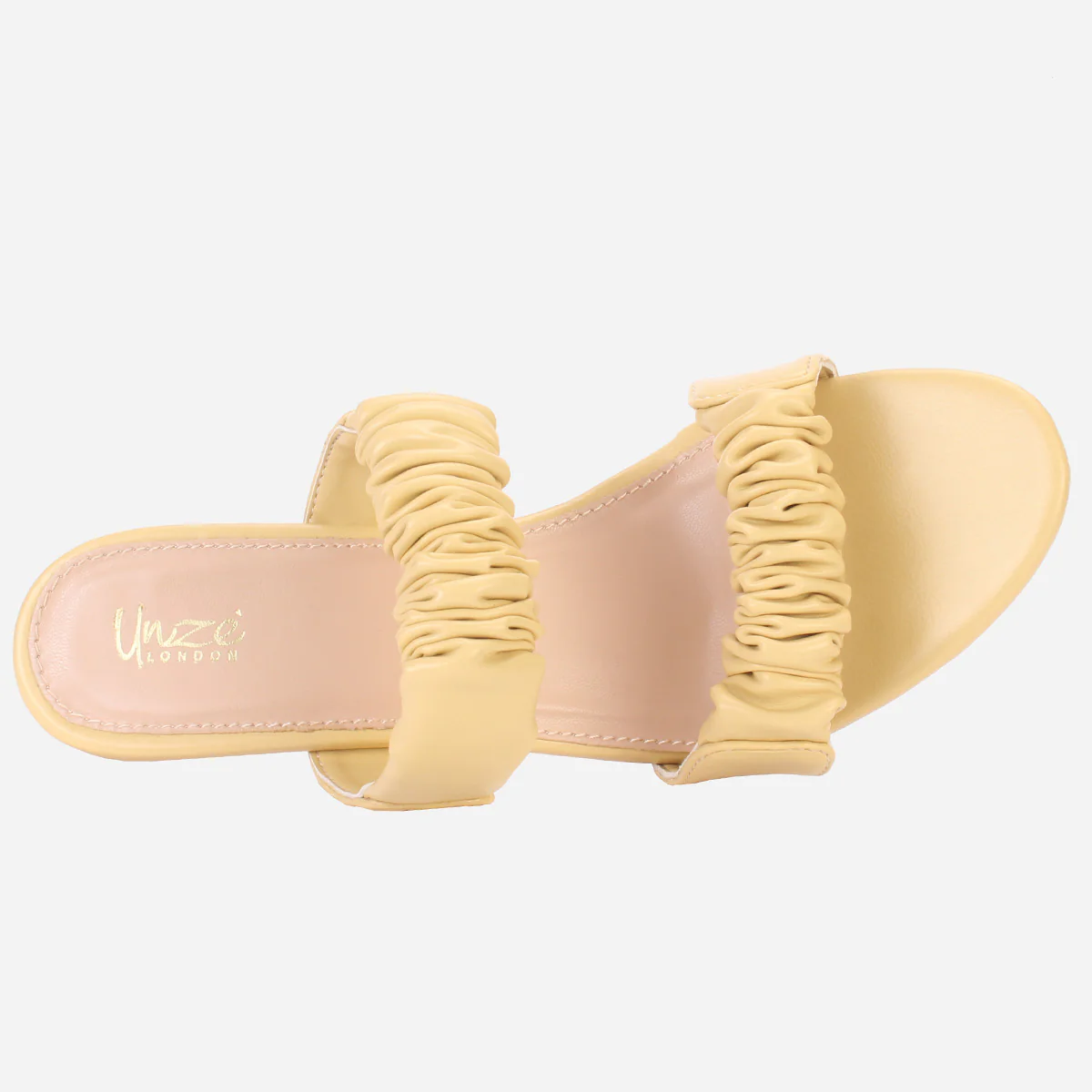 Womens "CLAUDIA" Stiletto Heeled Slip on Sandals - Image 2