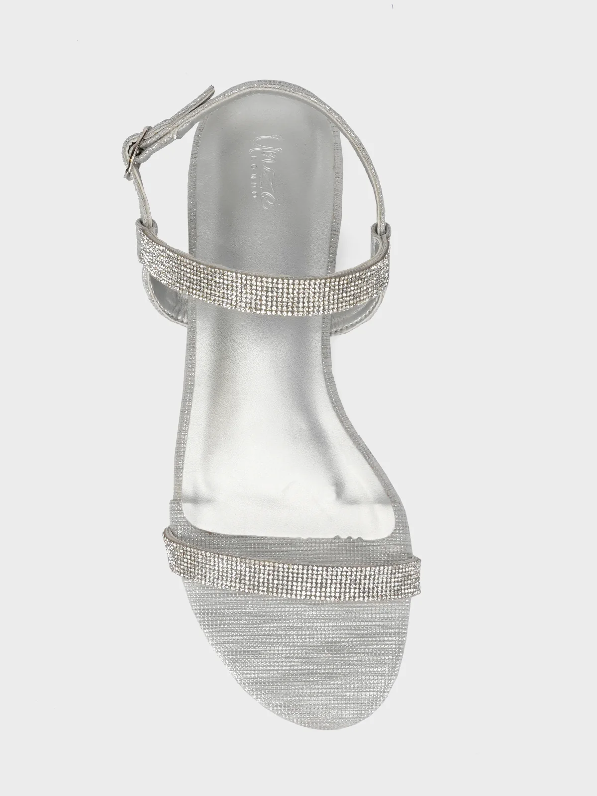 Women's "COACHI" Shimmer Flat Sandals - Image 5