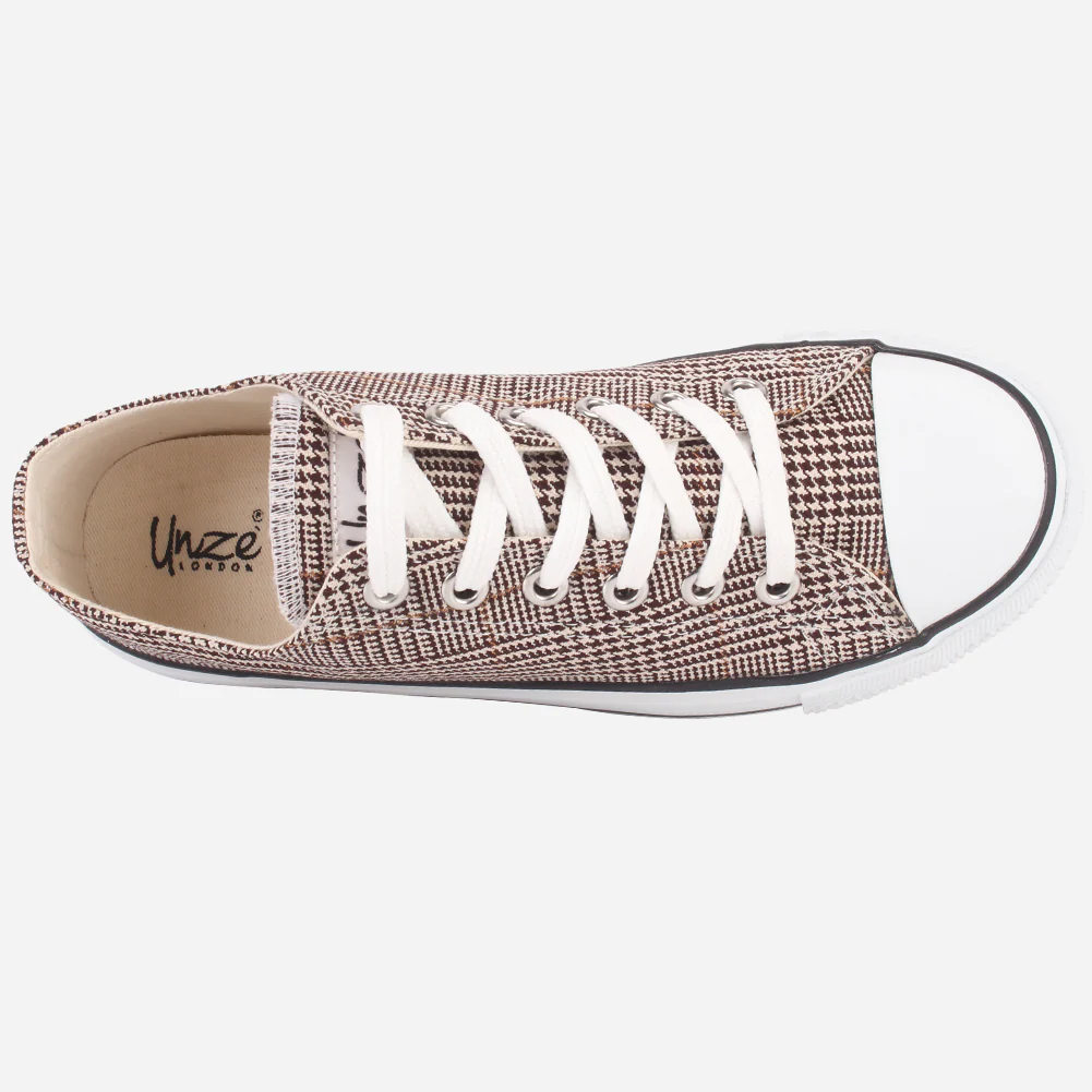 Womens "DEDE" Casual Canvas Shoes - Image 4