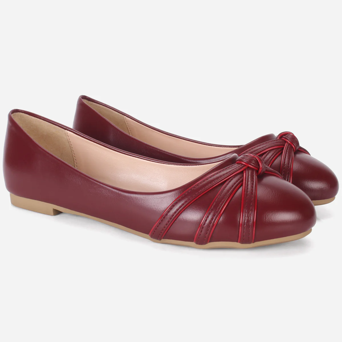Women's "DOMITILA" Strappy Round Toe FLat Shoes - Image 2