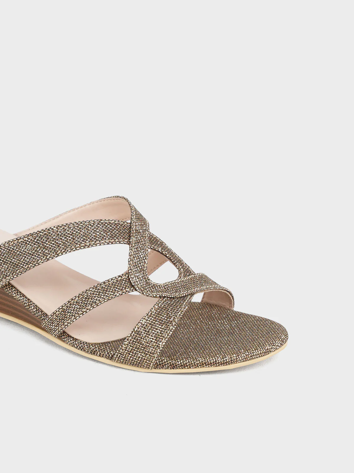 Womens "DYLAN" Casual Wedge Sandals - Image 4