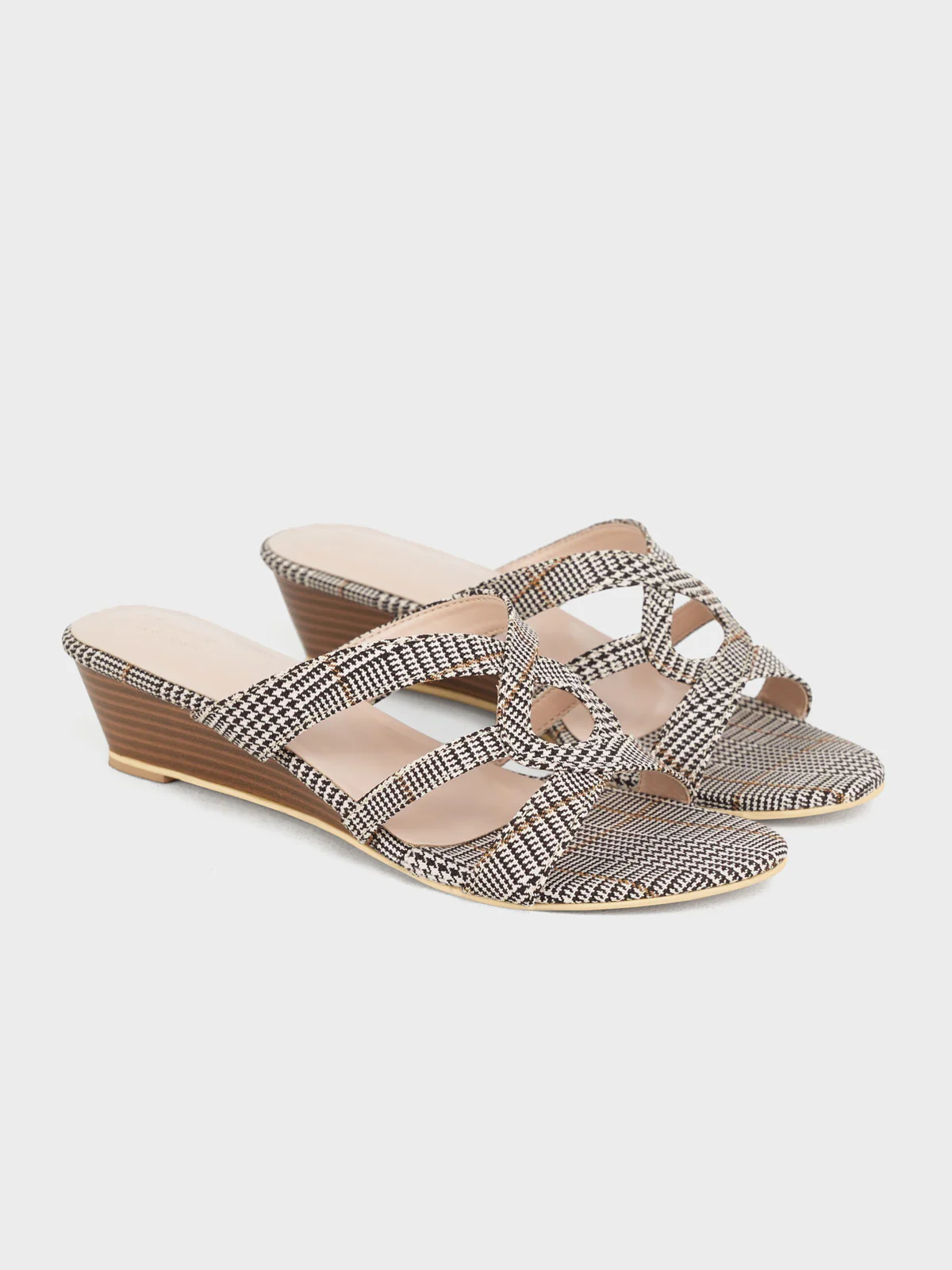 Womens "DYLAN" Casual Wedge Sandals - Image 4