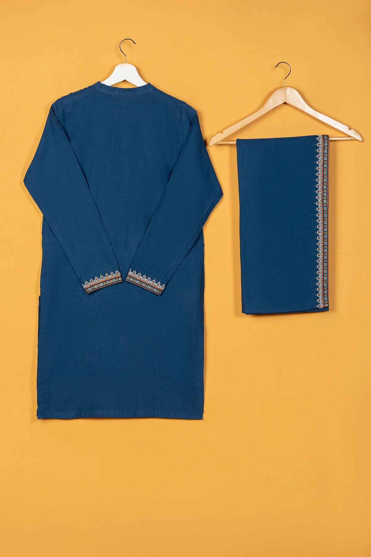 "ISADORA" Embroidered Winter Two Piece Suit - Image 3
