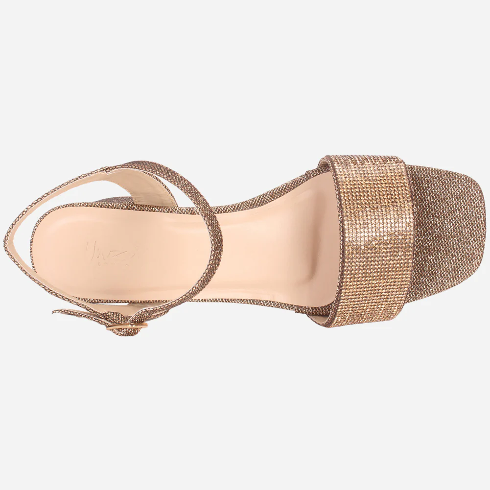 Womens "ELIA" Decorated Evening Party Sandals - Image 4