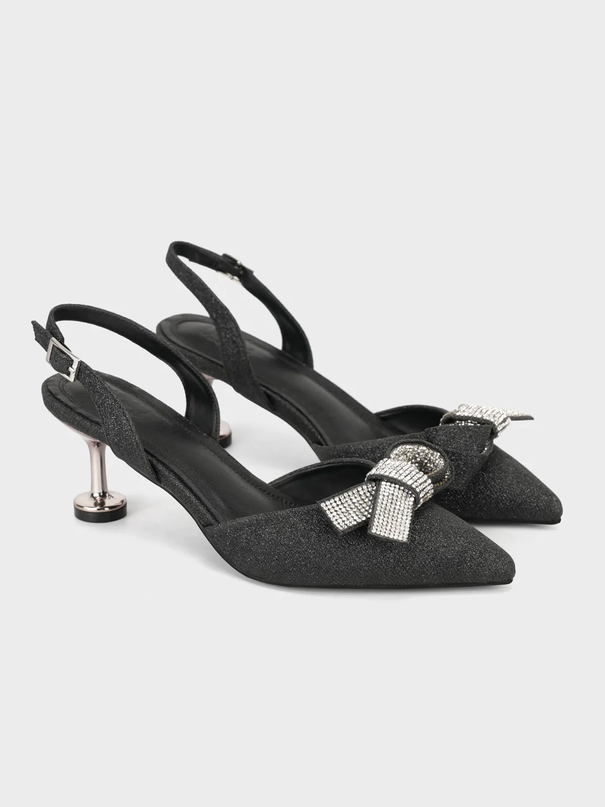 Womens "ENKAI" Pointy Toe Back Strap Sandals - Image 4