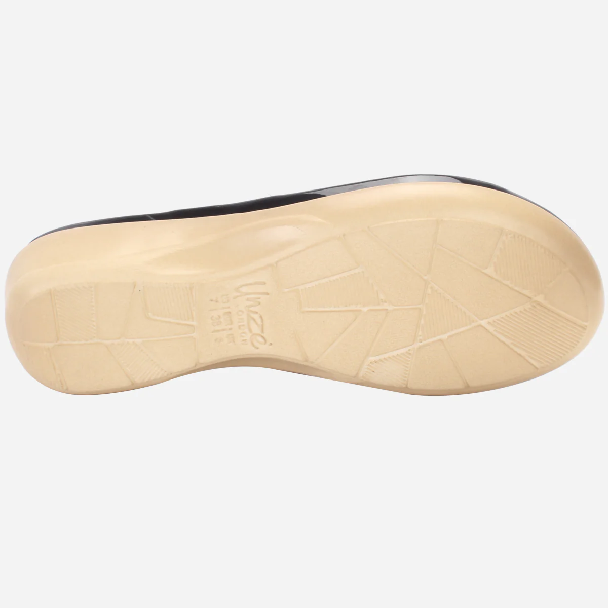 Womens "ERINE" Open Toe Comfy Everyday Wedge Slipper - Image 5
