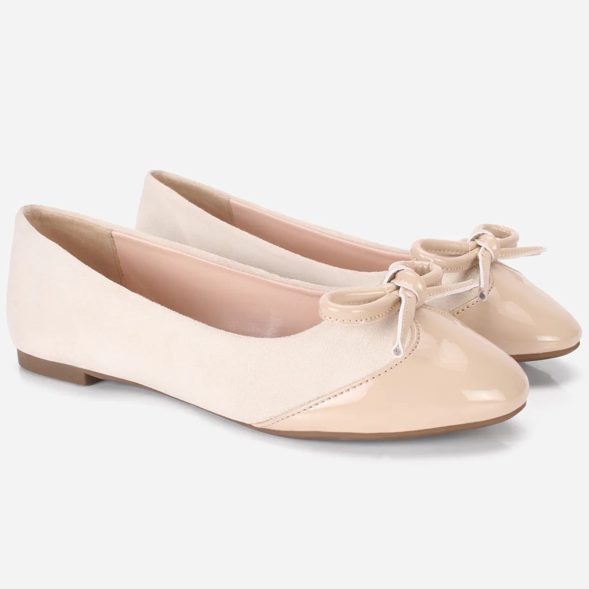 Womens "ERMEN" Rounded Toe Flat Shoes - Image 2