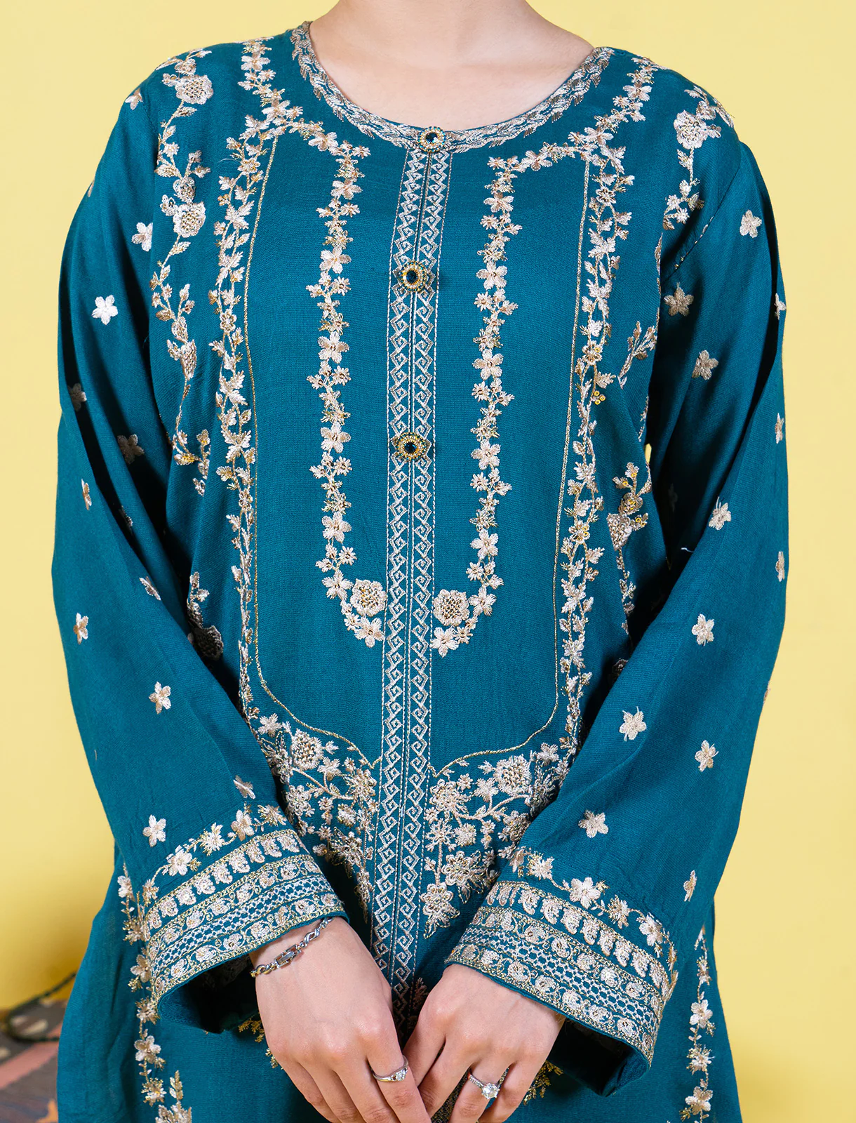 Womens "ESFIR" Festive Two Piece Suit - Image 4