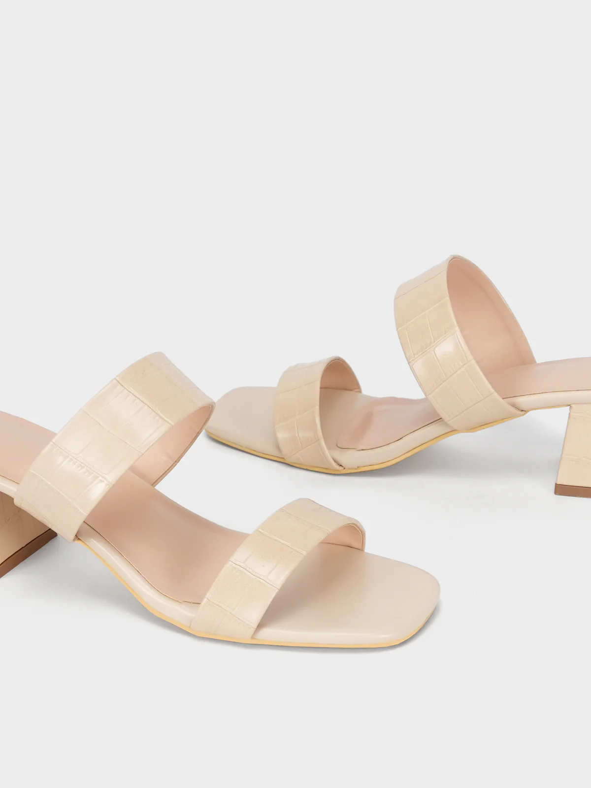 Womens "EVEA" Stylish Block Heel Sandals - Image 4