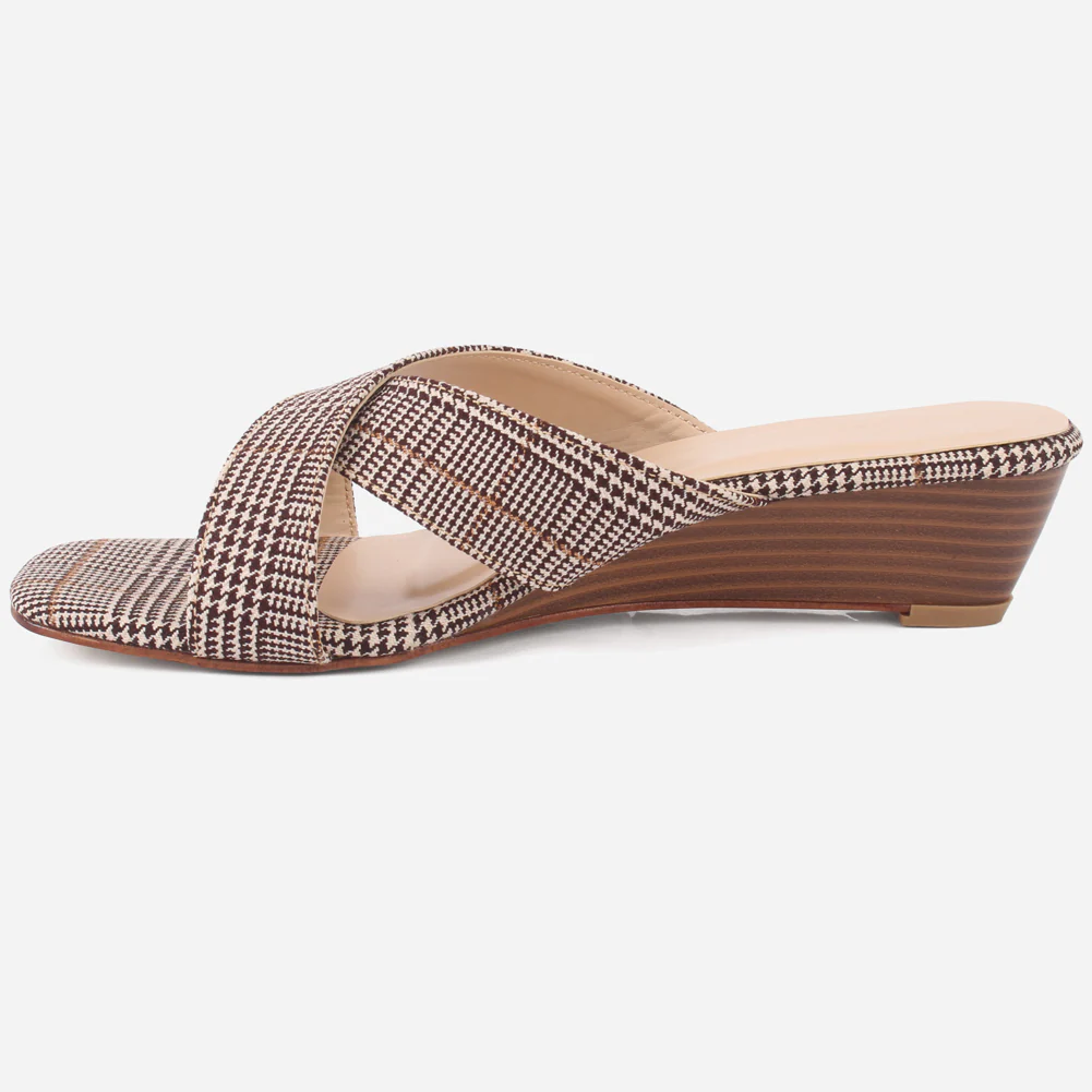 Women's "FEFA" Cross Over Comfy Everyday Slippers - Image 3