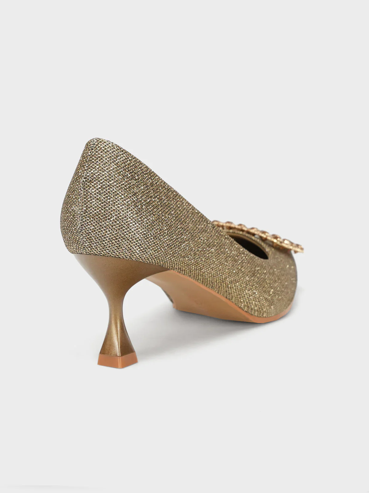 Womens "FENUKU" Diamante Brooch Courts - Image 3