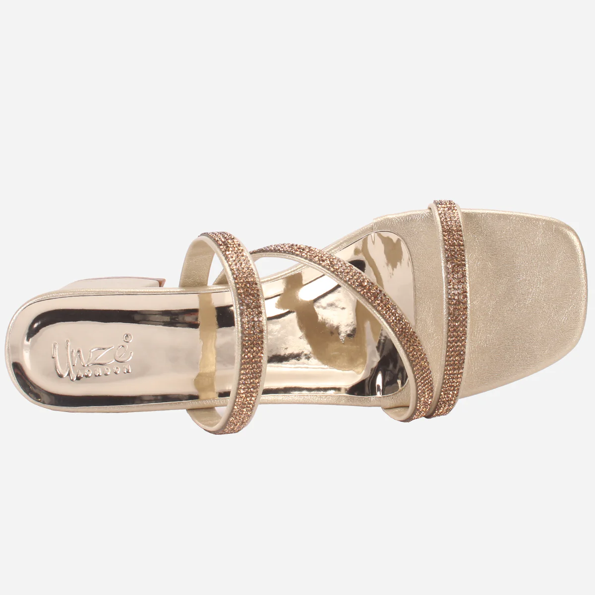 Women's "FLORIDA" Crystals Adorns Party Sandals - Image 4
