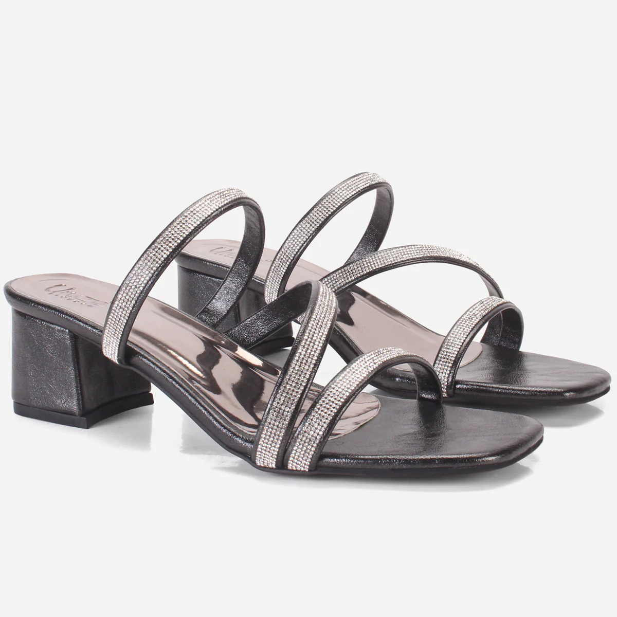 Women's "FLORIDA" Crystals Adorns Party Sandals - Image 2