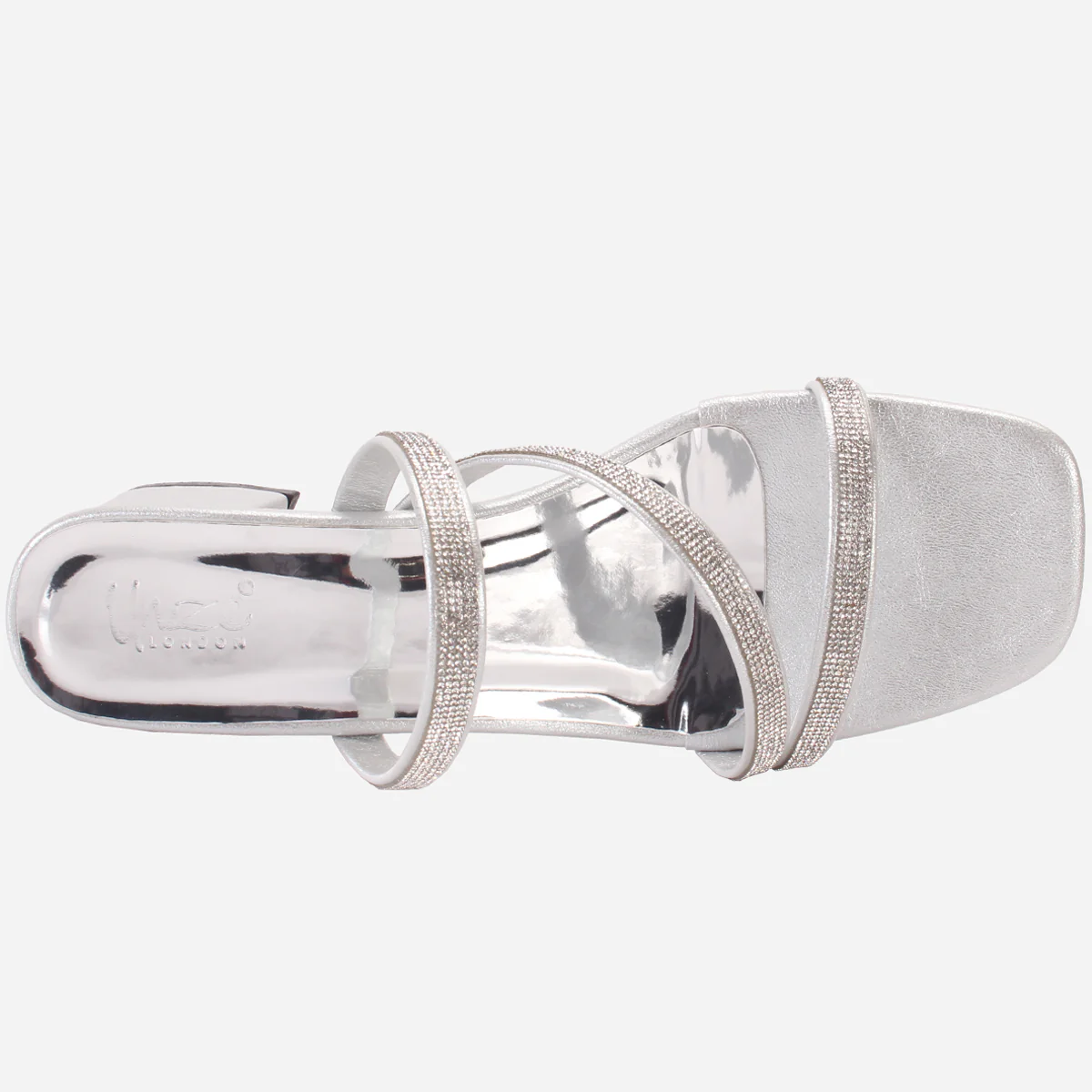 Women's "FLORIDA" Crystals Adorns Party Sandals - Image 4
