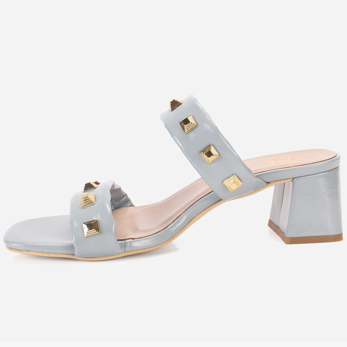 Womens "GALA"Fancy Stud Detailing Sandals - Image 3