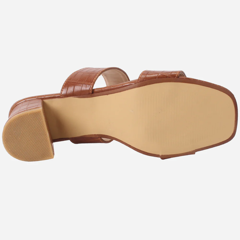 Women's "GEFA" Textured Strappy Slide-In Shoes - Image 5