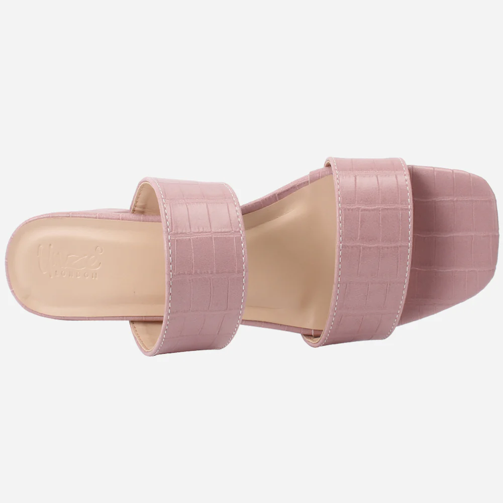 Women's "GEFA" Textured Strappy Slide-In Shoes - Image 4