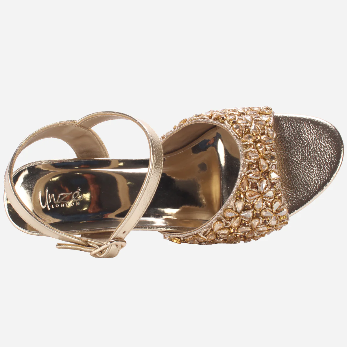Women's "HARVA" Embellished Wedding Sandals - Image 4