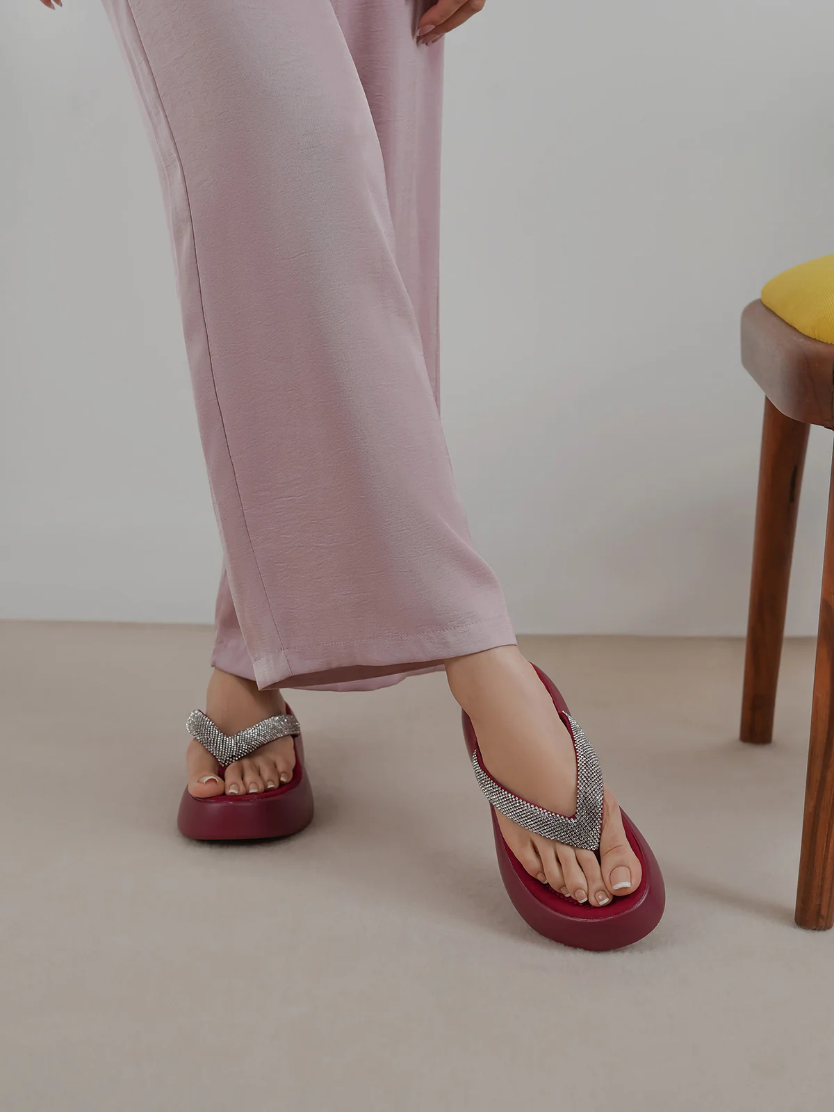 Womens "HAXIA" Soft Comfy Slippers - Image 6