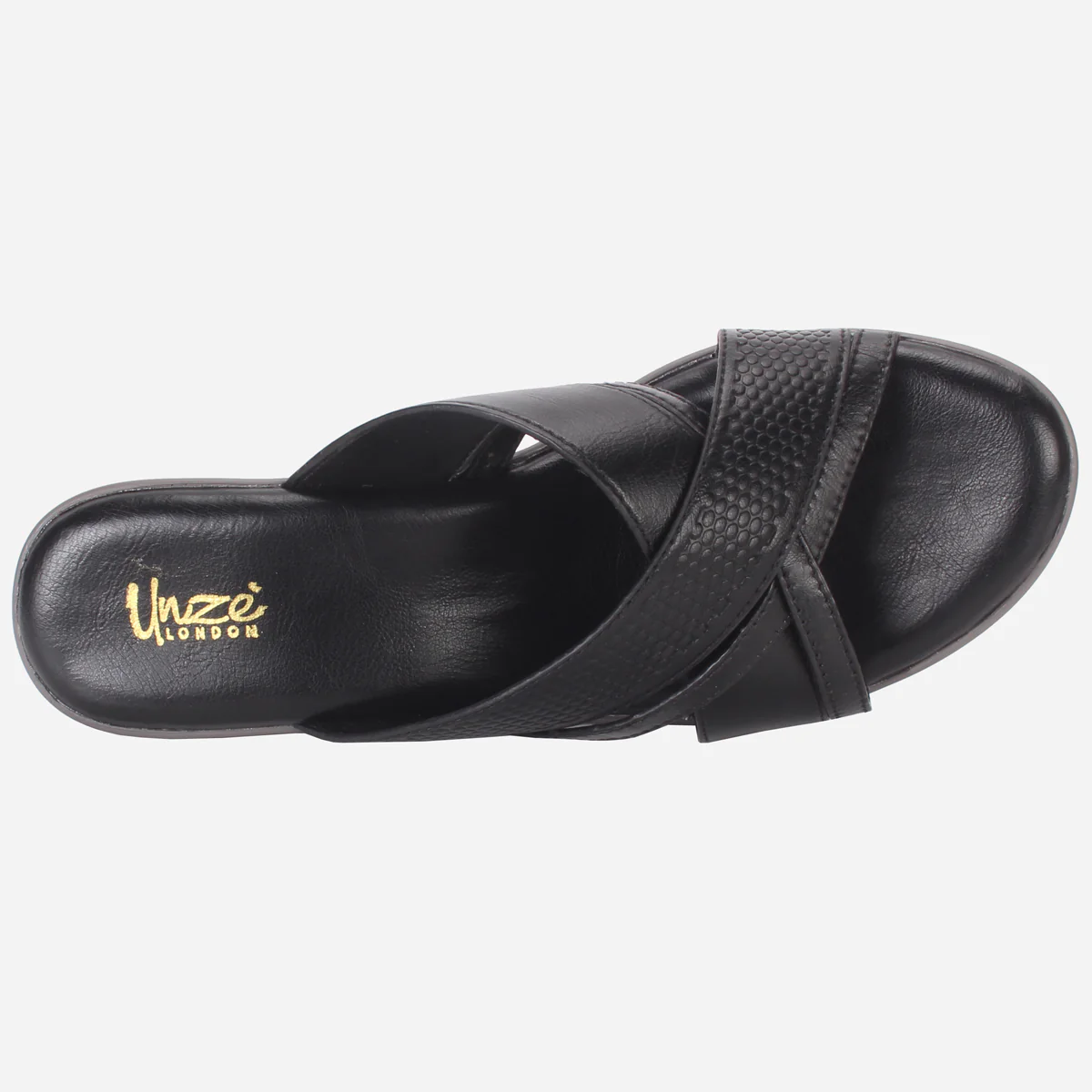 Womens "HERMINIA" Crisscross Strap Comfy Summer Slippers - Image 4
