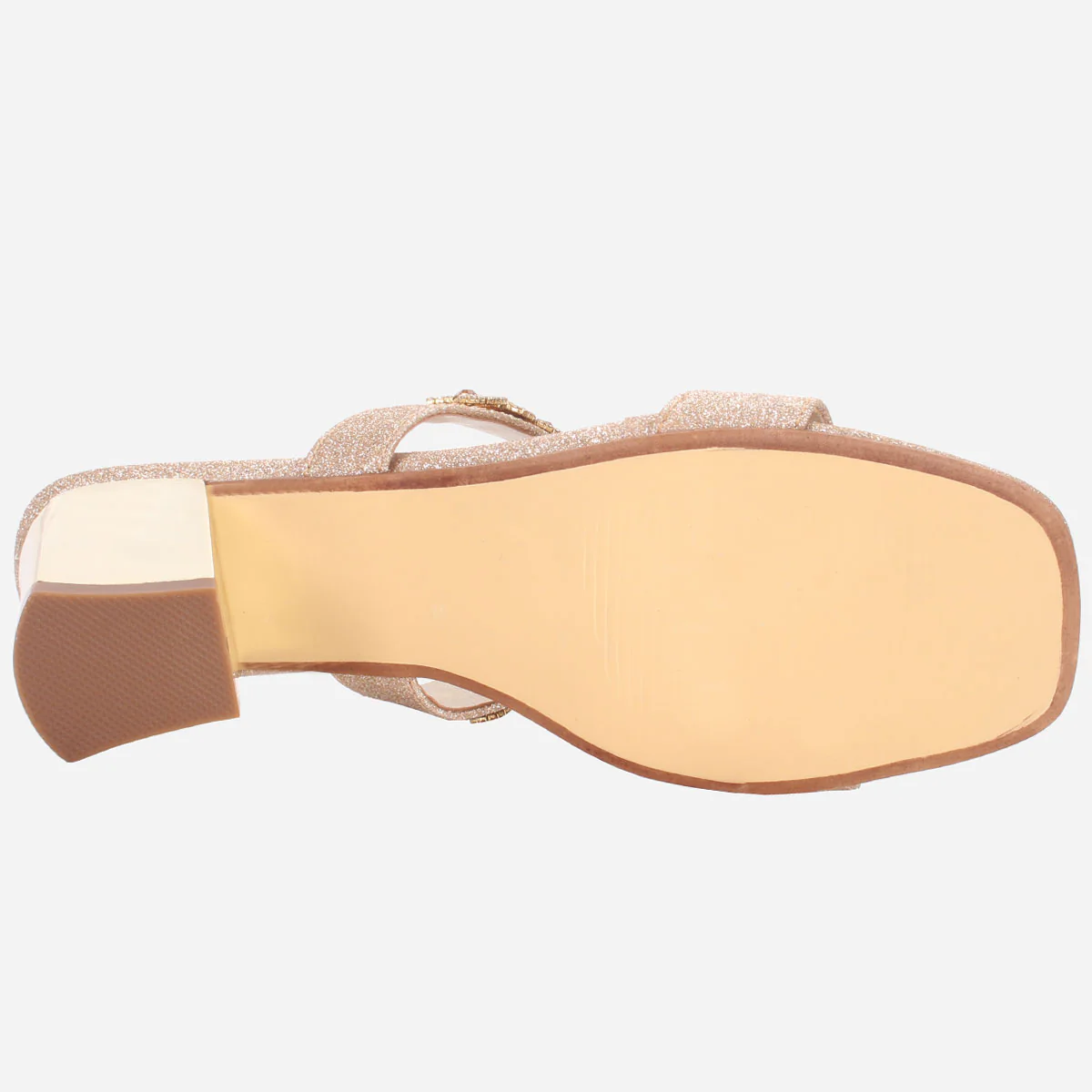 Women's "HIRAX" Decorated Block Heel Slide in Sandals - Image 5