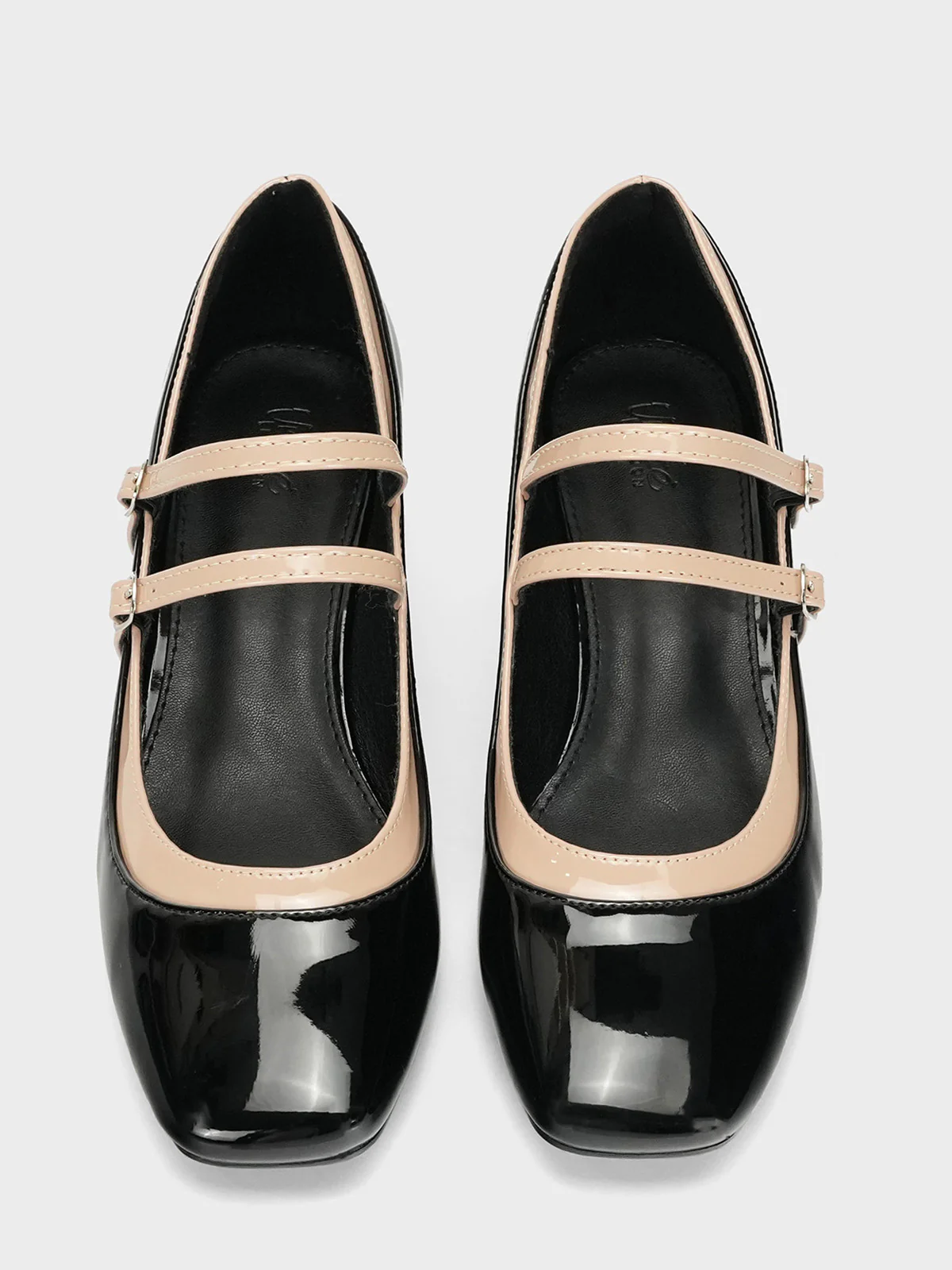 Women's "HOTEP" Dual Strap Block Heel Courts - Image 5