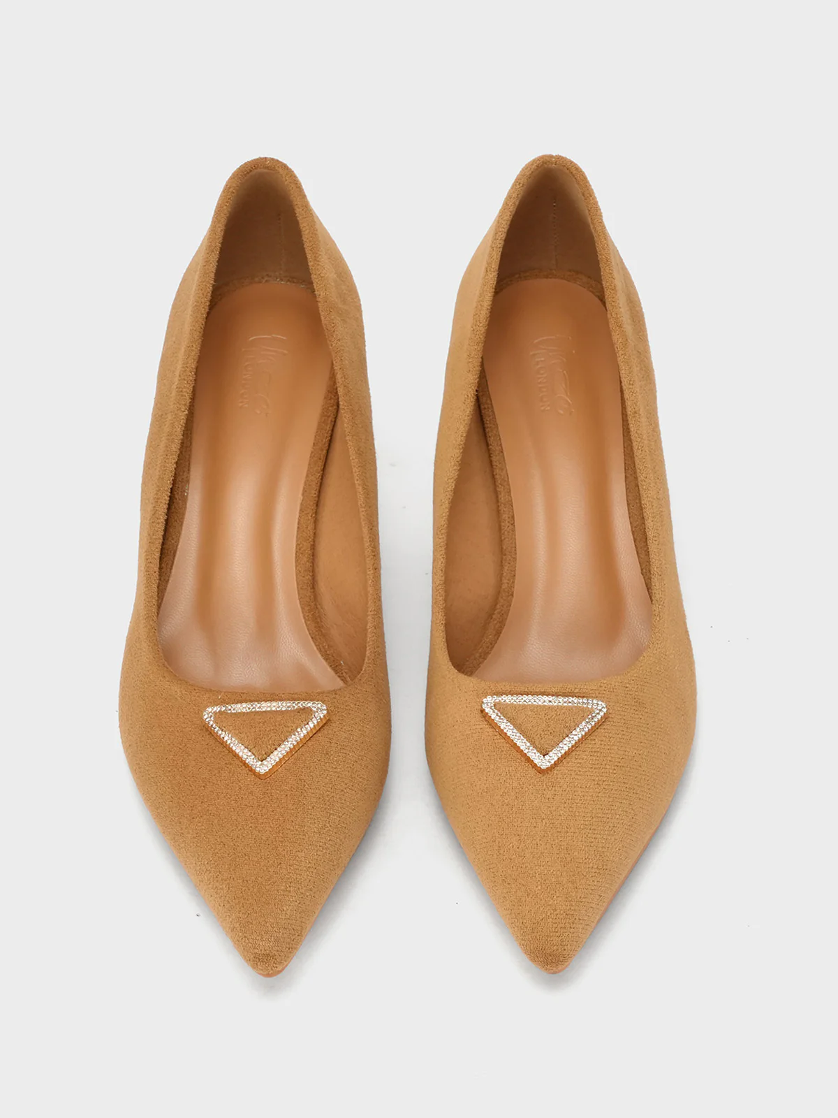 Womens "JALENA" Pointed Toe Comfy Courts - Image 5