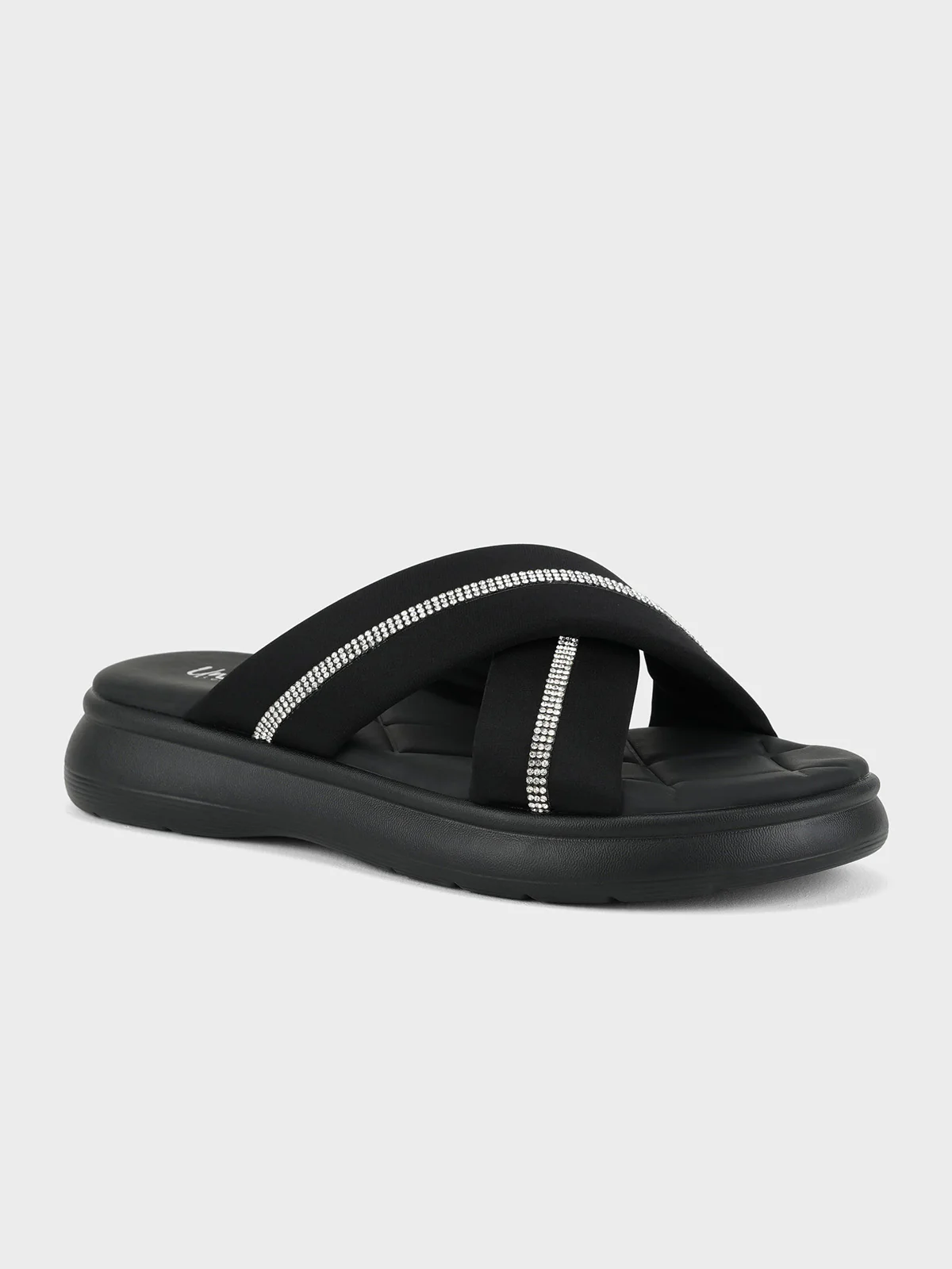 Womens "KEAWE" Crossover Casual Slippers - Image 2
