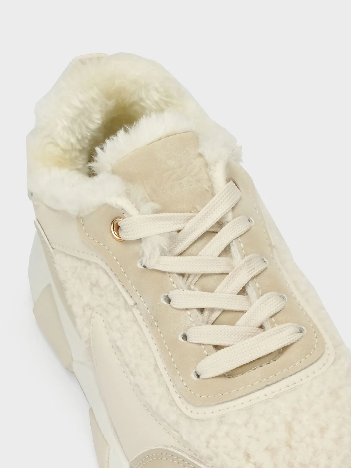 Womens "KHAFRA" Laced Up Casual Sneakers - Image 4