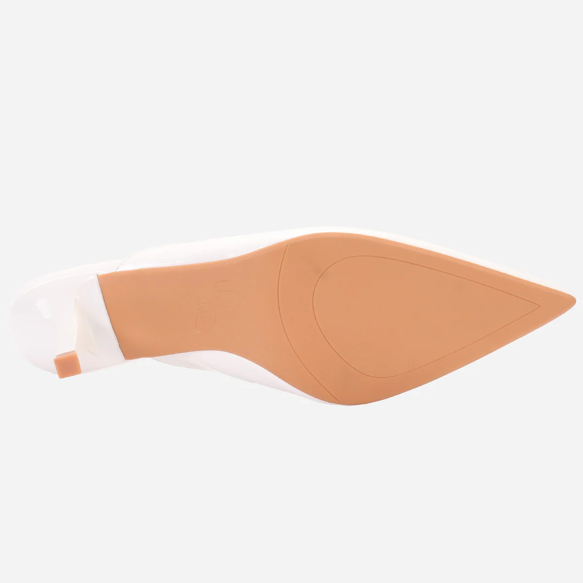 Womens "KIMARA" Pointed Toe Slide In Heeled Sandals - Image 5