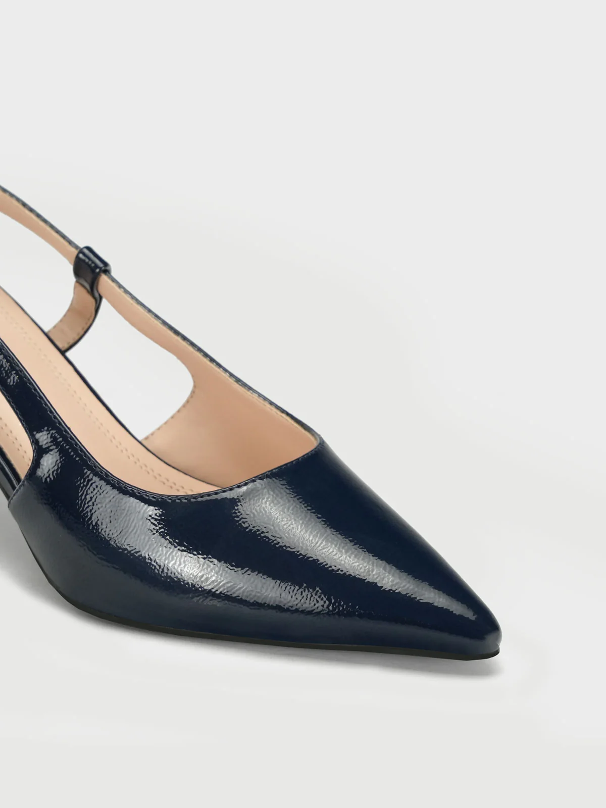 Womens "KOZUE" Pointy Slingback Sandals - Image 4