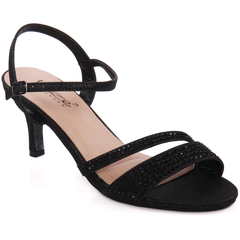 Womens ‘Kujan’ Decorated Heeled Sandals