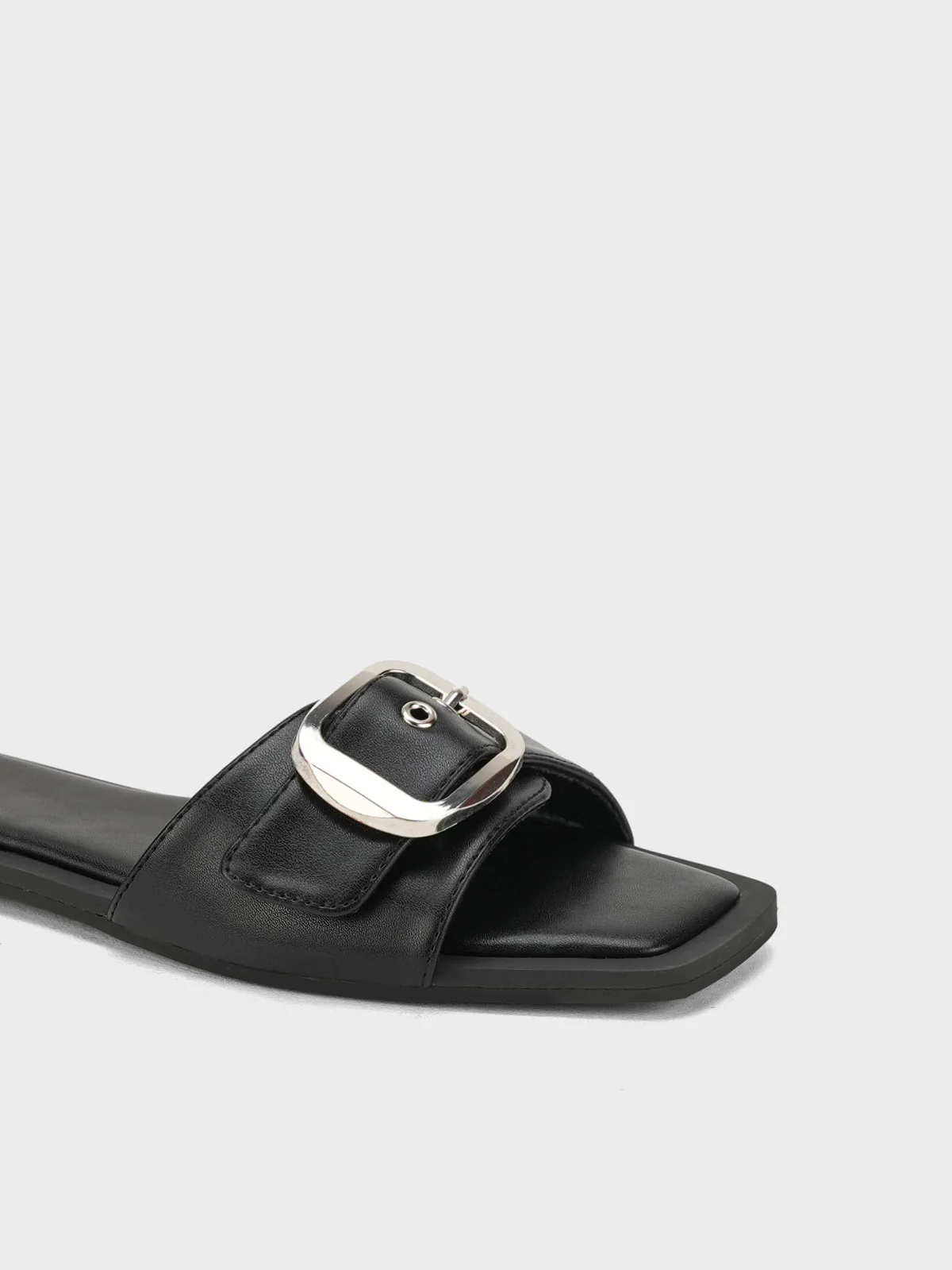 Women's "KYLIA" Buckled Casual Slippers - Image 3