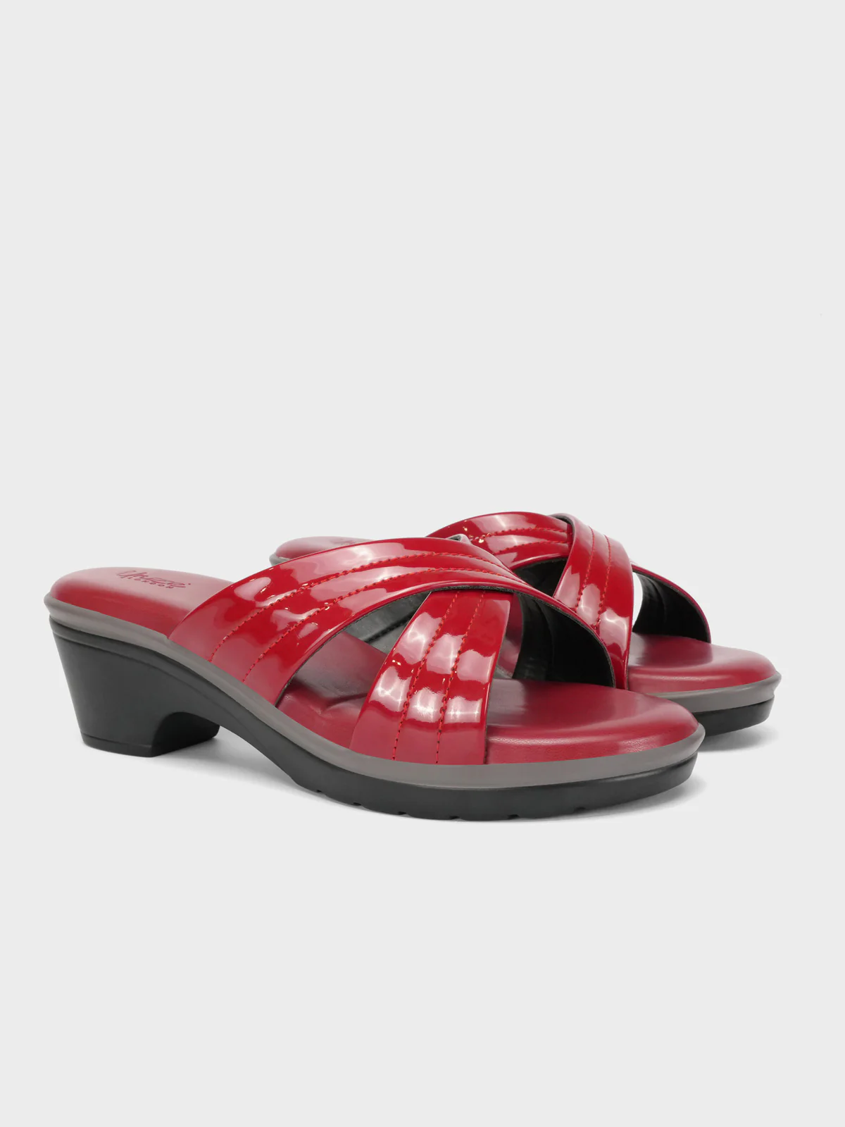 Women's "LIAMA" Crossover Comfort Slippers - Image 2
