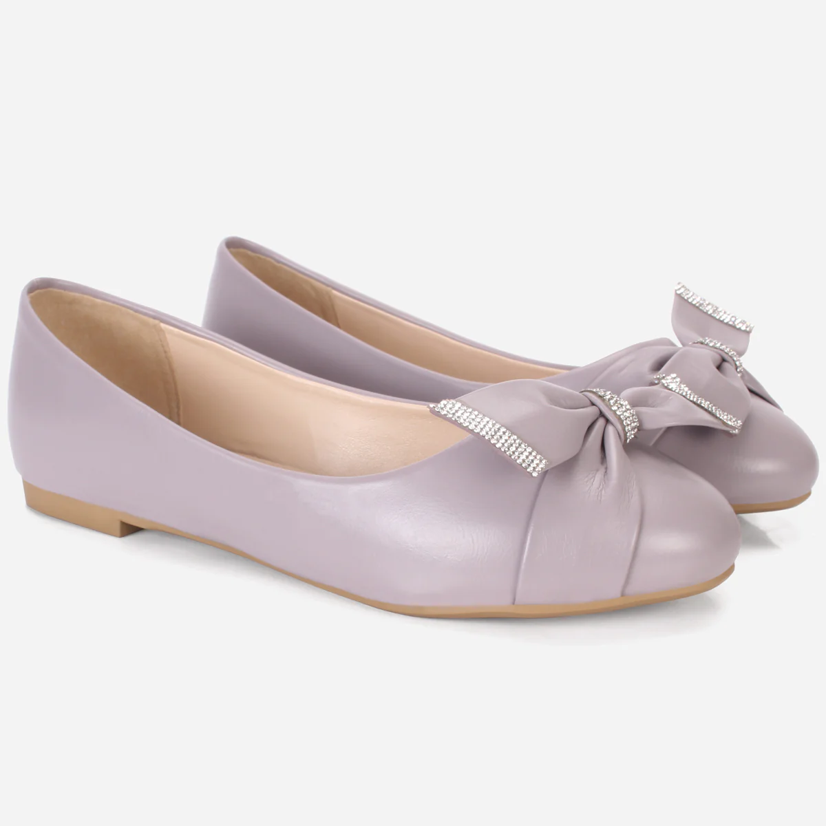Women's "LUCERO" Bow Accented Slip On Shoes - Image 2