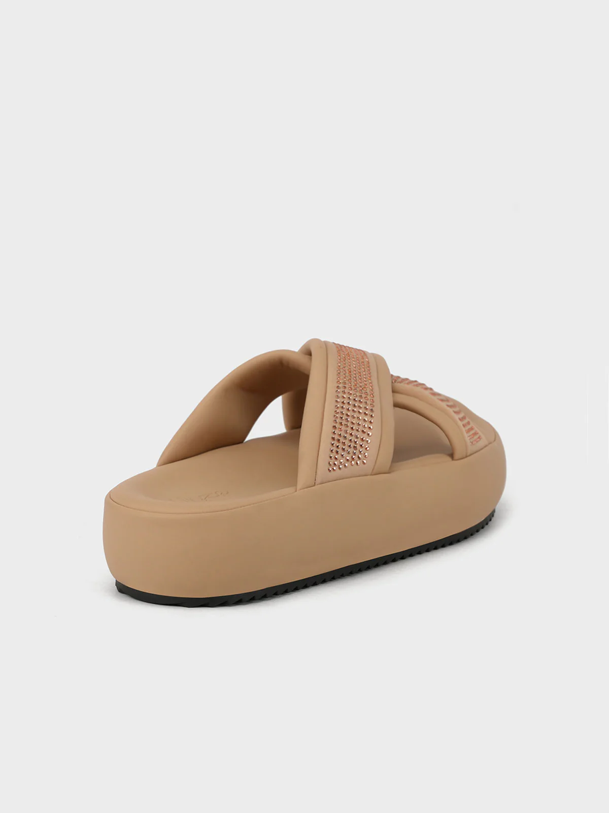 Womens "LUCIO" Crossover Casual Slippers - Image 5