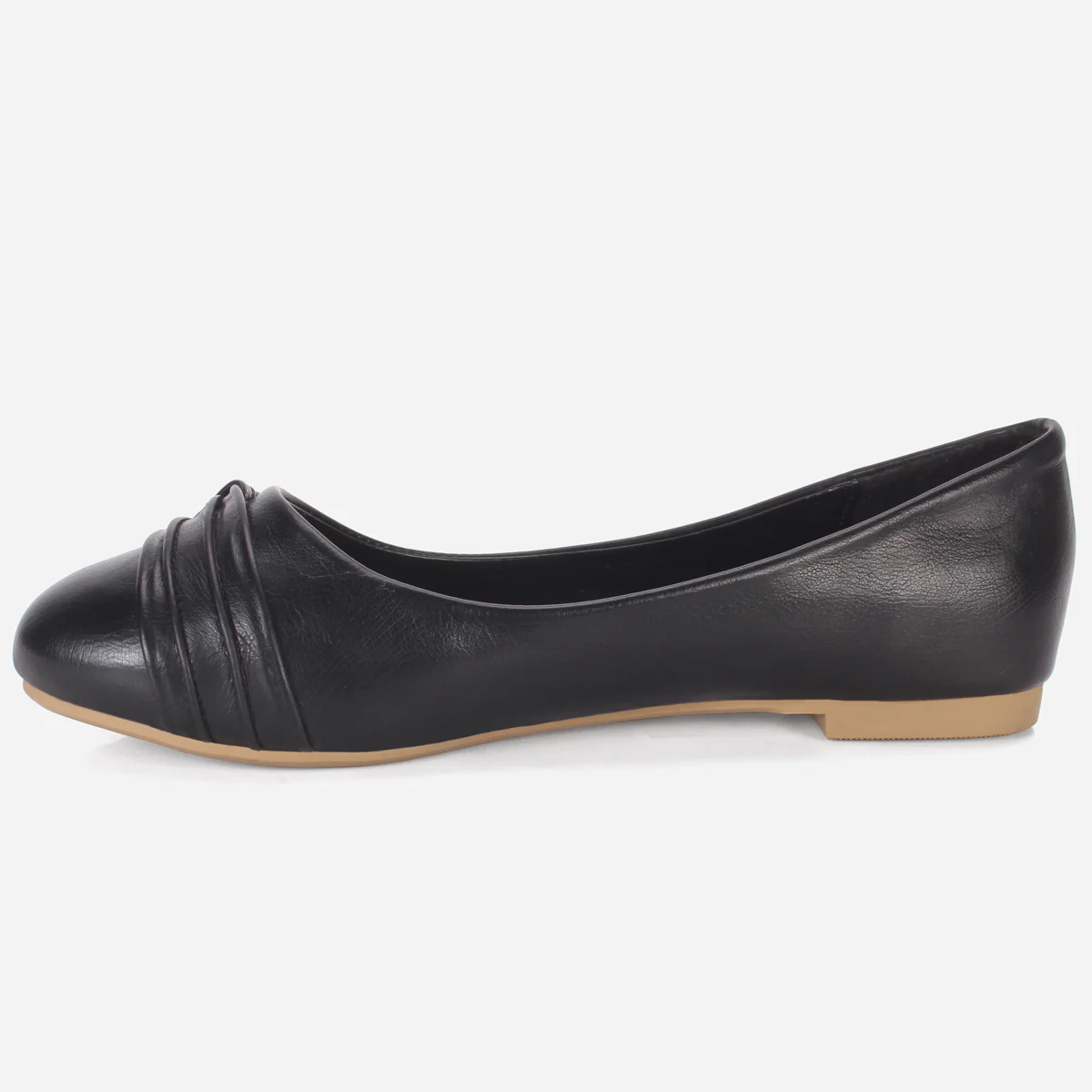 Womens "LUPITA" Round Toe Slip On Shoes - Image 3