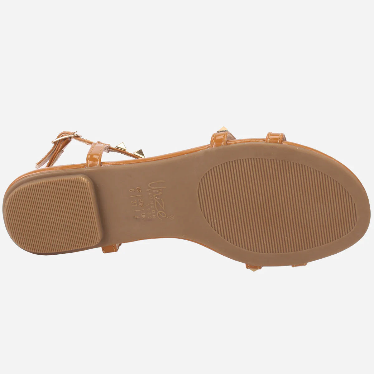 Womens "MAIDAS" Studs Detailing Flat Sandals - Image 5