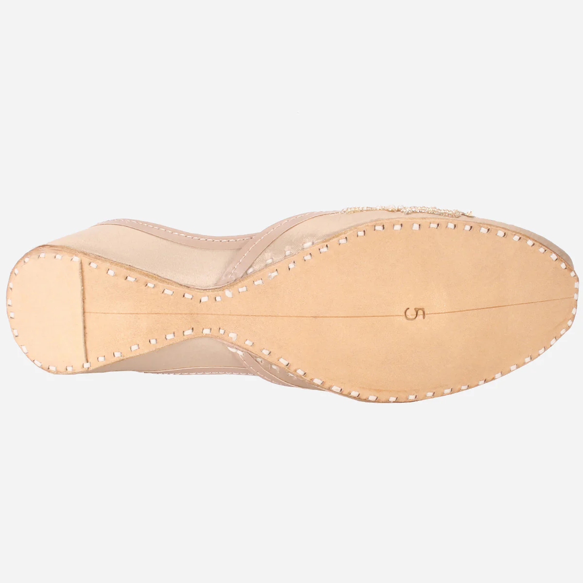 Women's "MALAOU" Decorated Slip On Khussa - Image 5