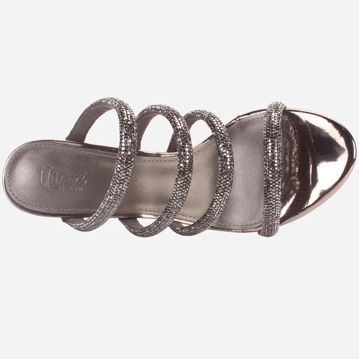 Women's "MAYKONS"Embellished Party Sandals - Image 4