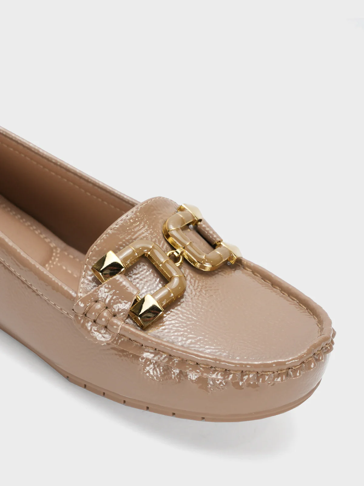 Women's "MENITORA" Low Wedge Moccasins - Image 4