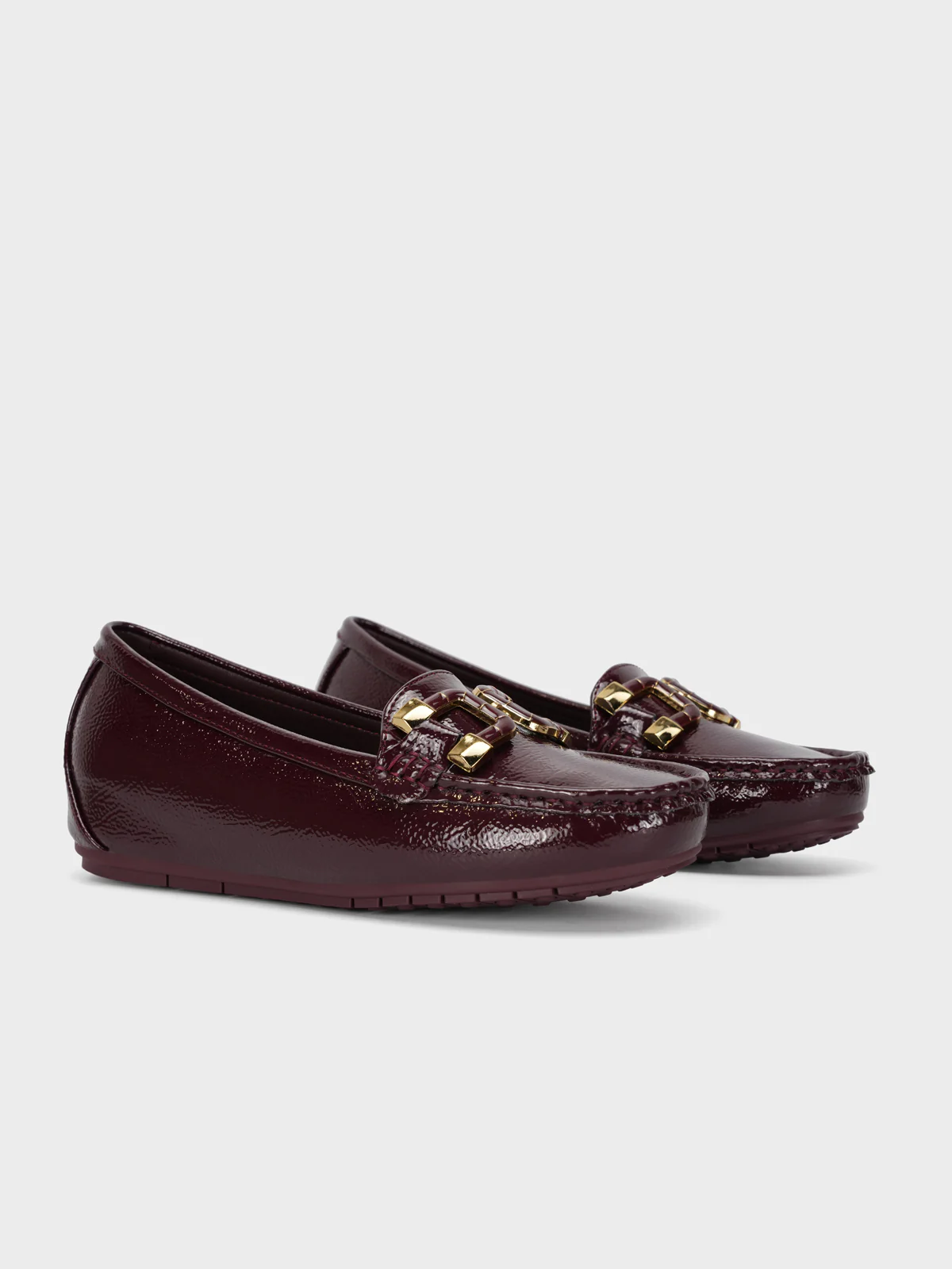Women's "MENITORA" Low Wedge Moccasins - Image 2