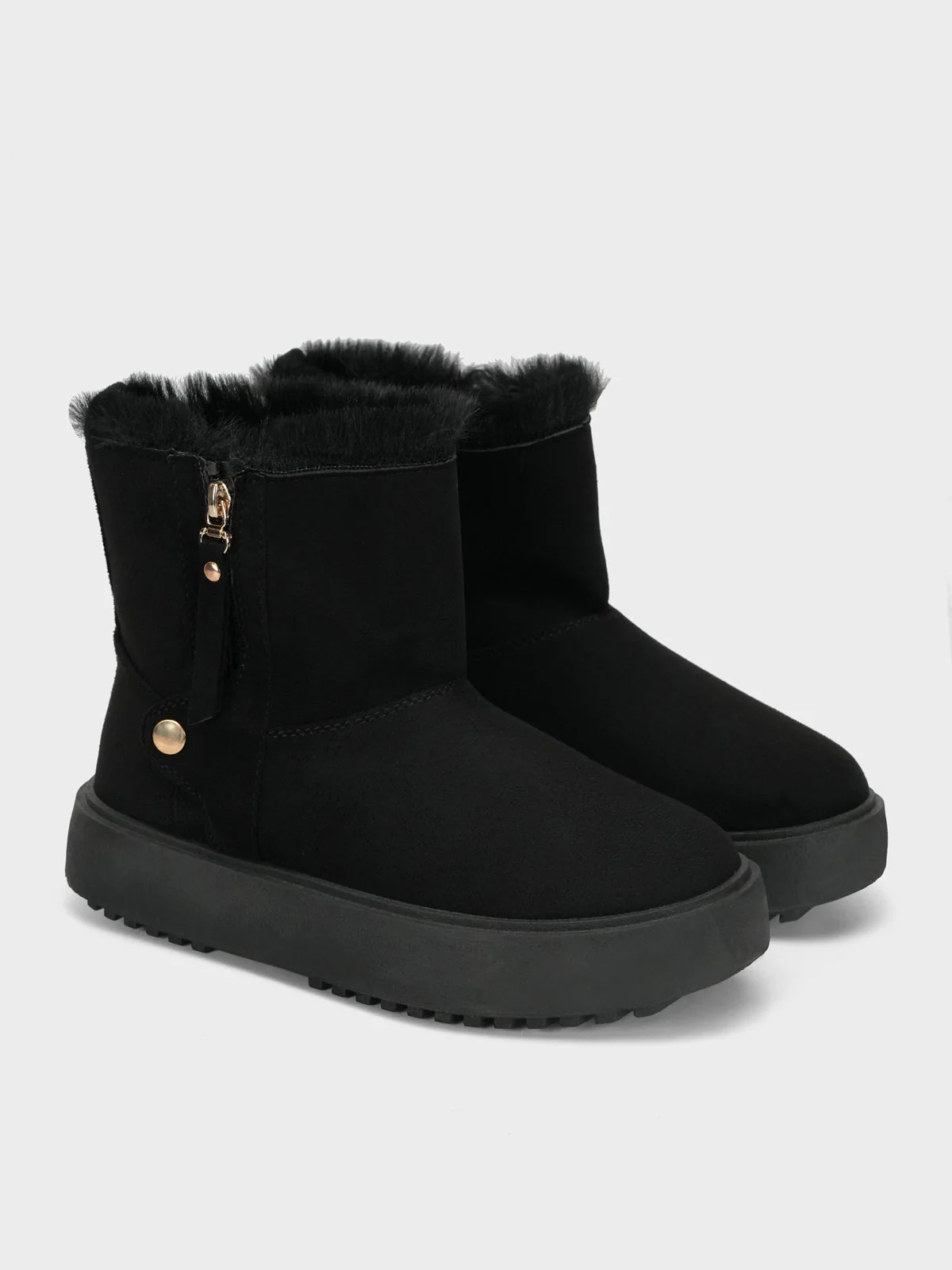 Womens "MIRCEA" Faux Fur Cozy Boots - Image 2