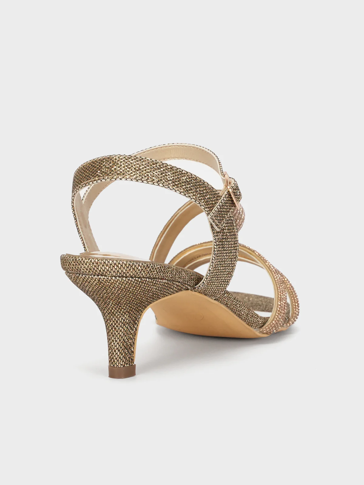 Women's "MOMUS" Glittery Party Sandals - Image 3
