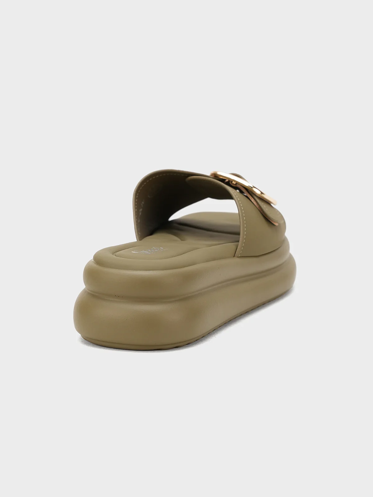 Womens "NEVYA" Easy Slip On Slippers - Image 3