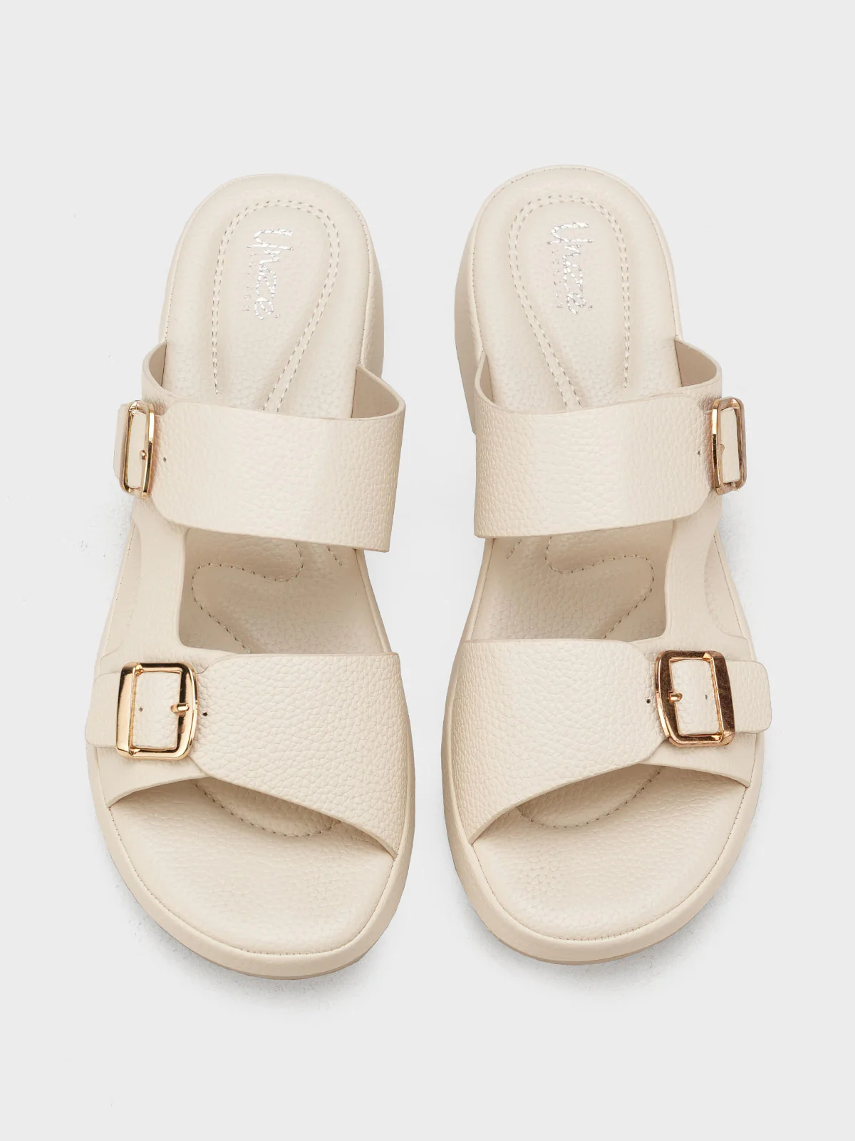 Womens "NILLDA" Trendy Buckle Slippers - Image 9